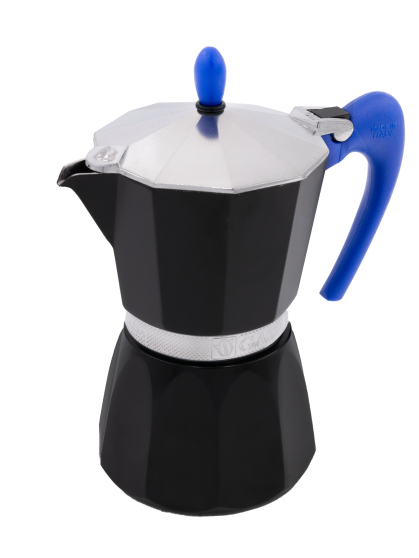 Blue Moka Pot