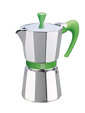 Green Moka Pot